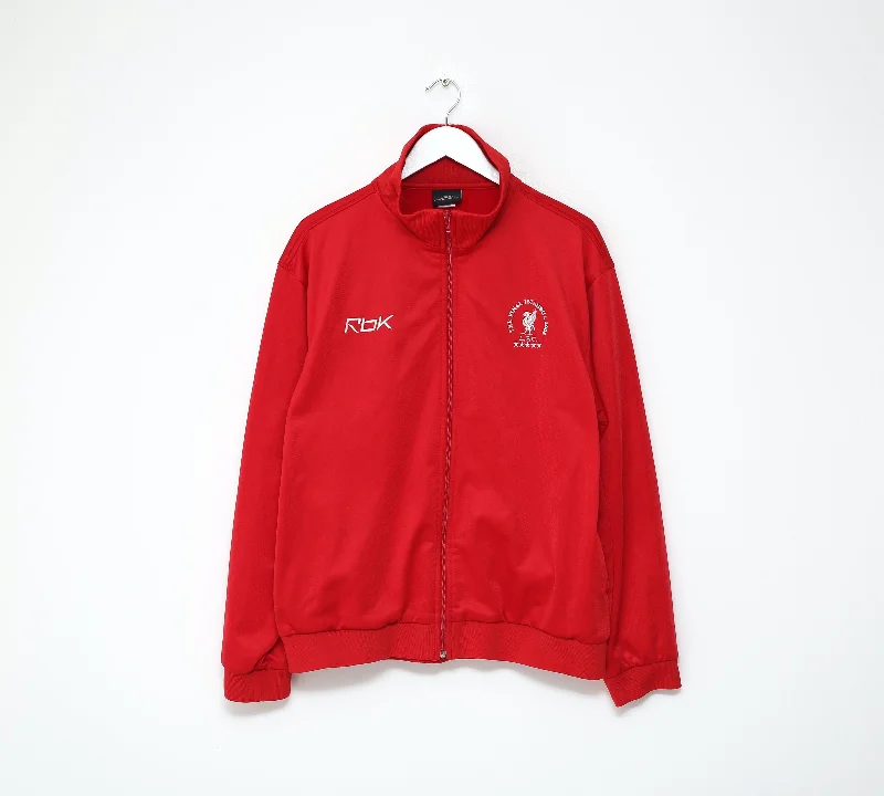 2004/05 LIVERPOOL Vintage Reebok UCL Final Football Jacket Track Top (L/XL)