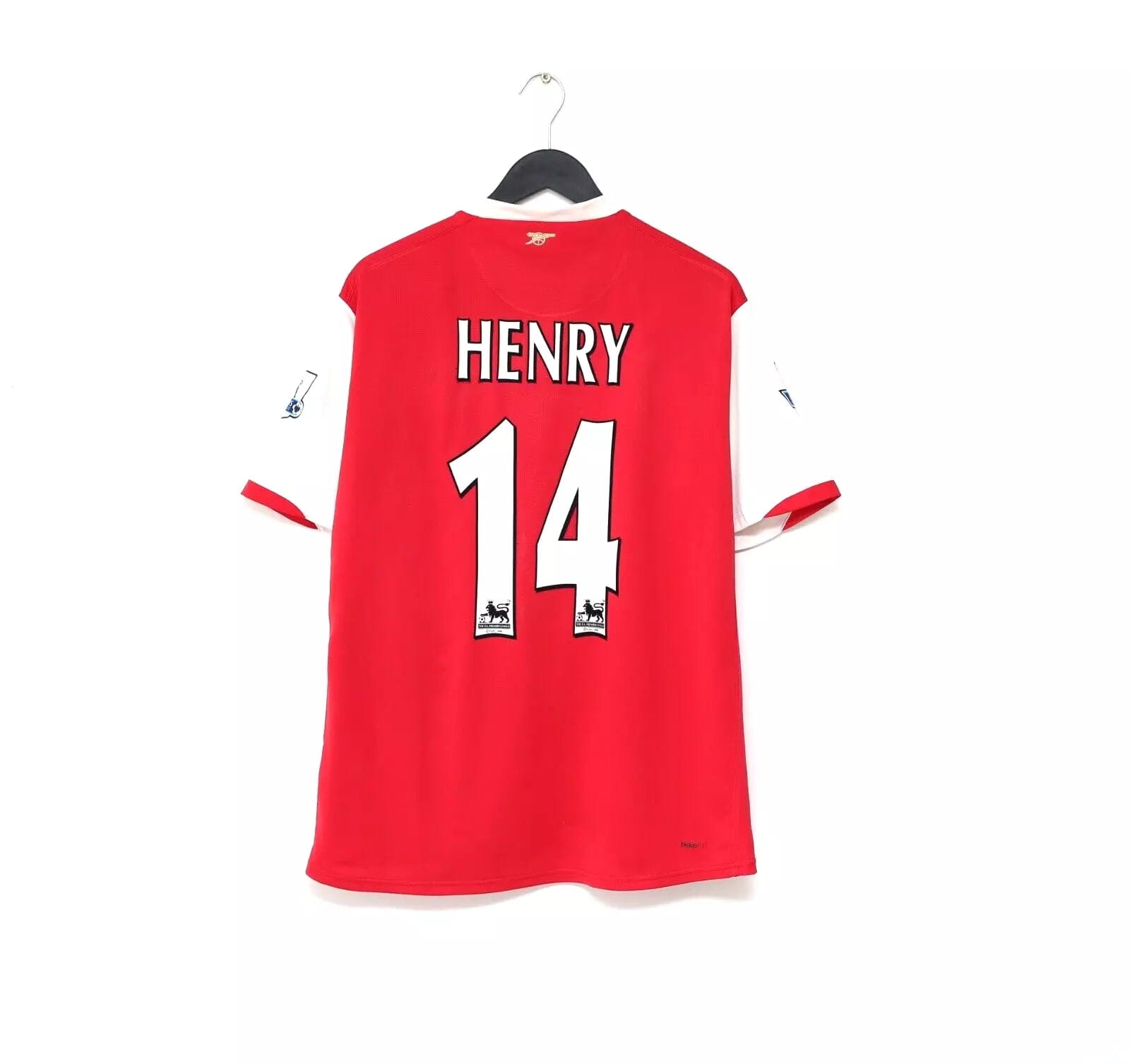 2006/08 HENRY #14 Vintage Nike Home Football Shirt (L)