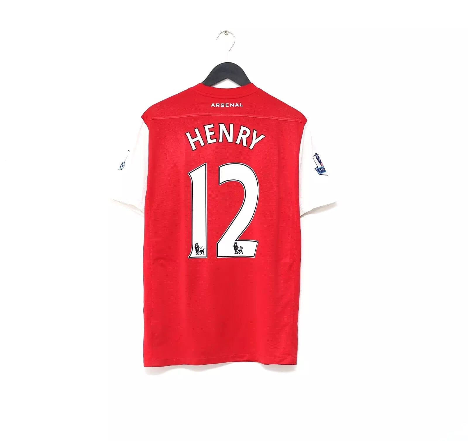 2011/12 HENRY #12 Arsenal Vintage Nike Home Football Shirt (M)