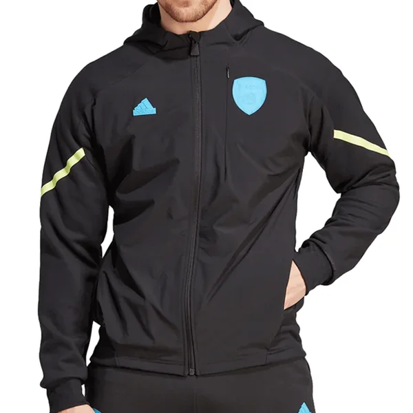 adidas Arsenal D4GMD Full Zip Hoodie 23/24 (Black)