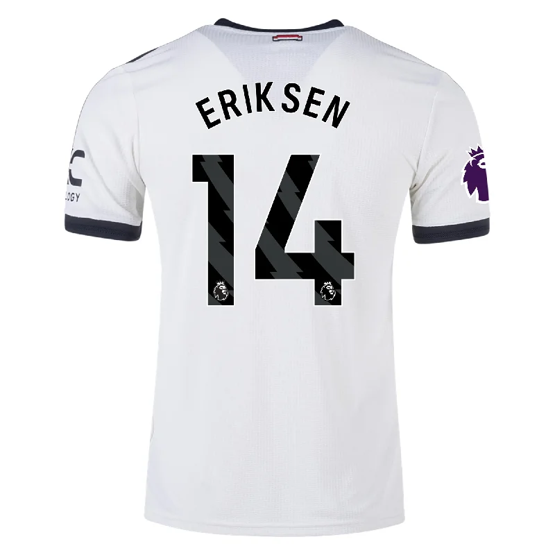 adidas Manchester United Christian Eriksen Authentic Third Jersey w/ EPL Patch 24/25 (Off White)