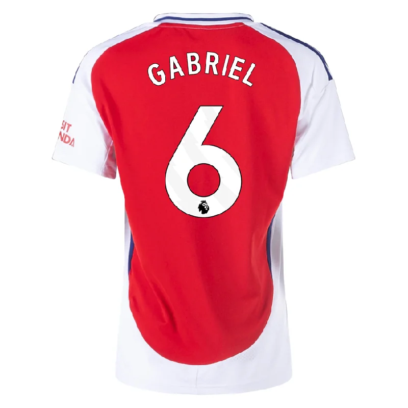 adidas Womens Arsenal Gabriel Home Jersey 24/25 (Better Scarlet/White)