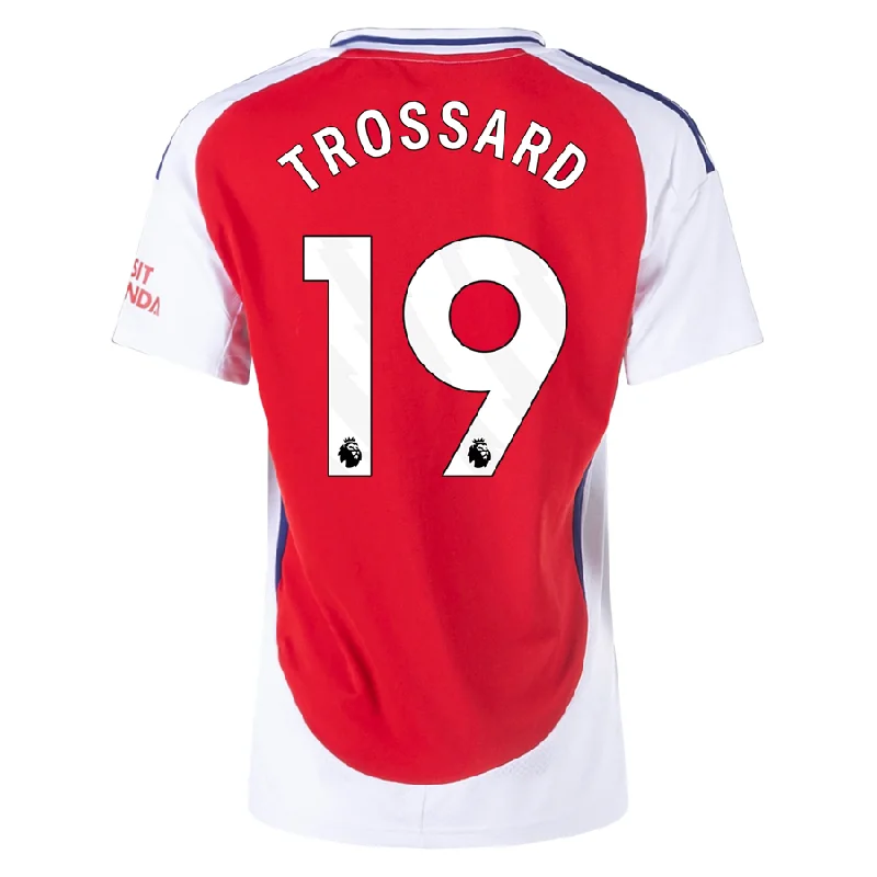 adidas Womens Arsenal Leandro Trossard Home Jersey 24/25 (Better Scarlet/White)