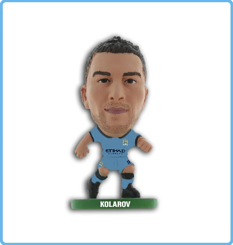 Soccerstarz - Manchester City - Aleksander Kolarov - Home Kit (CLEAR SACHET)