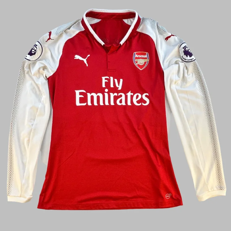 Arsenal 2017/2018 Match Issued Home Shirt - Chambers 21