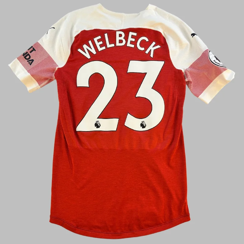 Arsenal 2018/2019 Match Issued Home Shirt - Welbeck 23