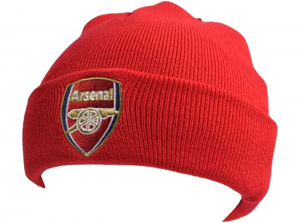 Arsenal FC Red Knitted Turn Up Hat