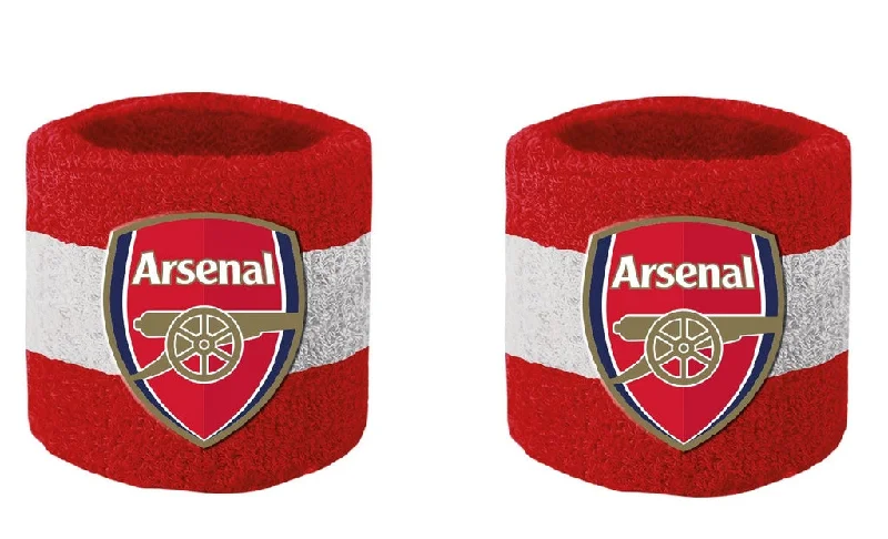 Arsenal Official 2 Pack Wristbands