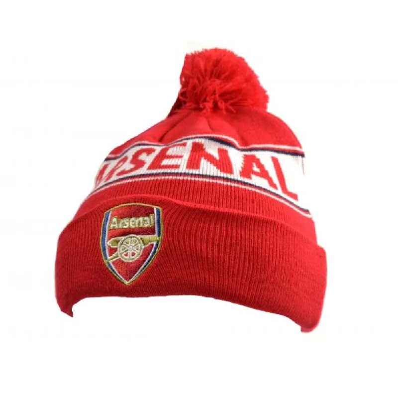 Arsenal Official Knitted Bobble Hat