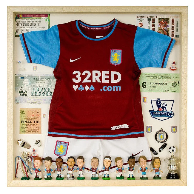 Aston Villa Football Display Case