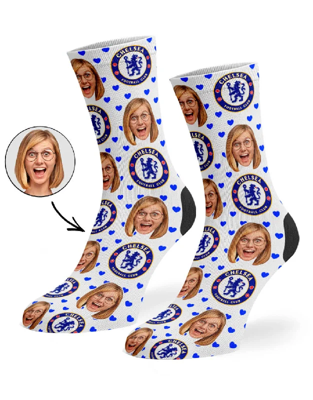 Chelsea Hearts Socks