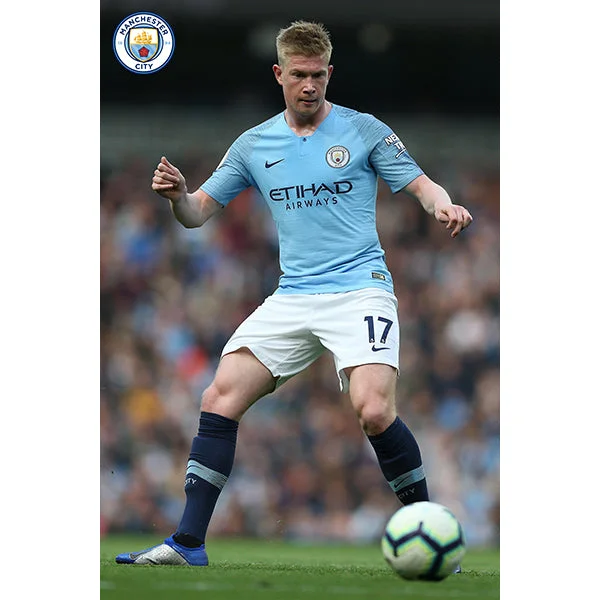 Manchester City De Bruyne Poster