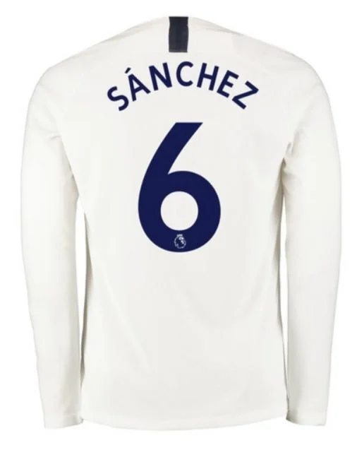 Davinson Sanchez Tottenham Hotspur Long Sleeve 19/20 Home Jersey