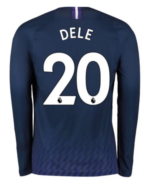 Dele Alli Tottenham Hotspur Long Sleeve 19/20 Away Jersey