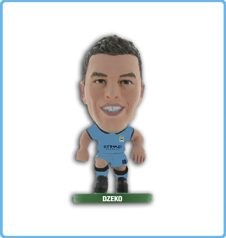 Soccerstarz - Manchester City - Edin Dzeko - Home Kit