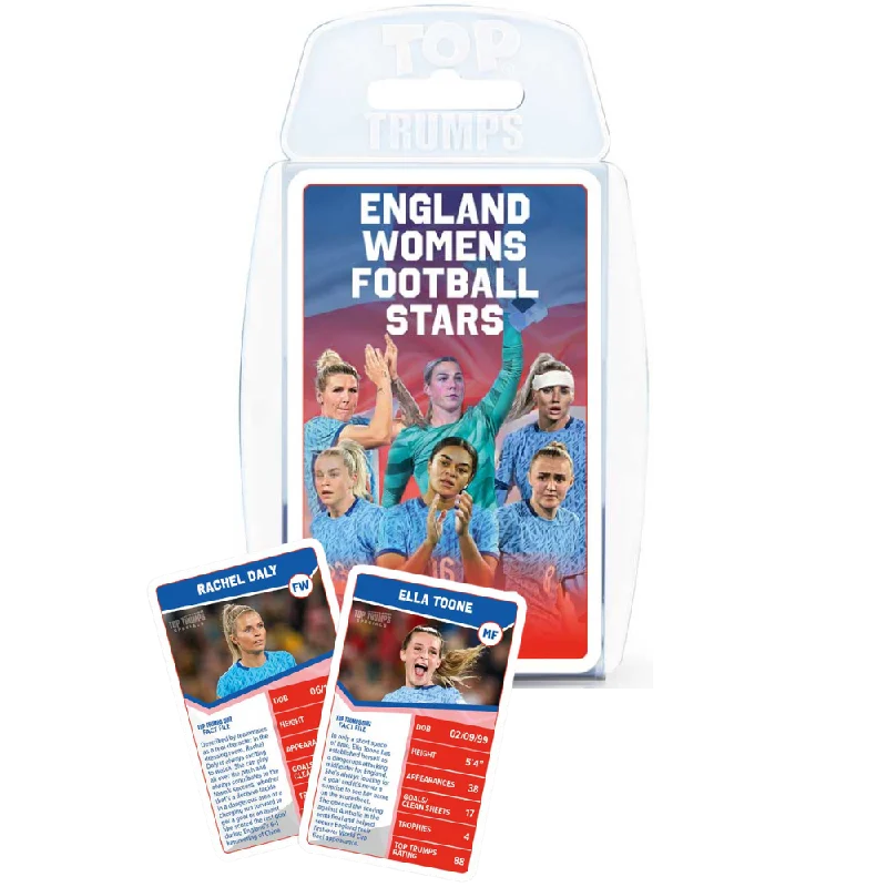 England Womens Lionesses Top Trumps