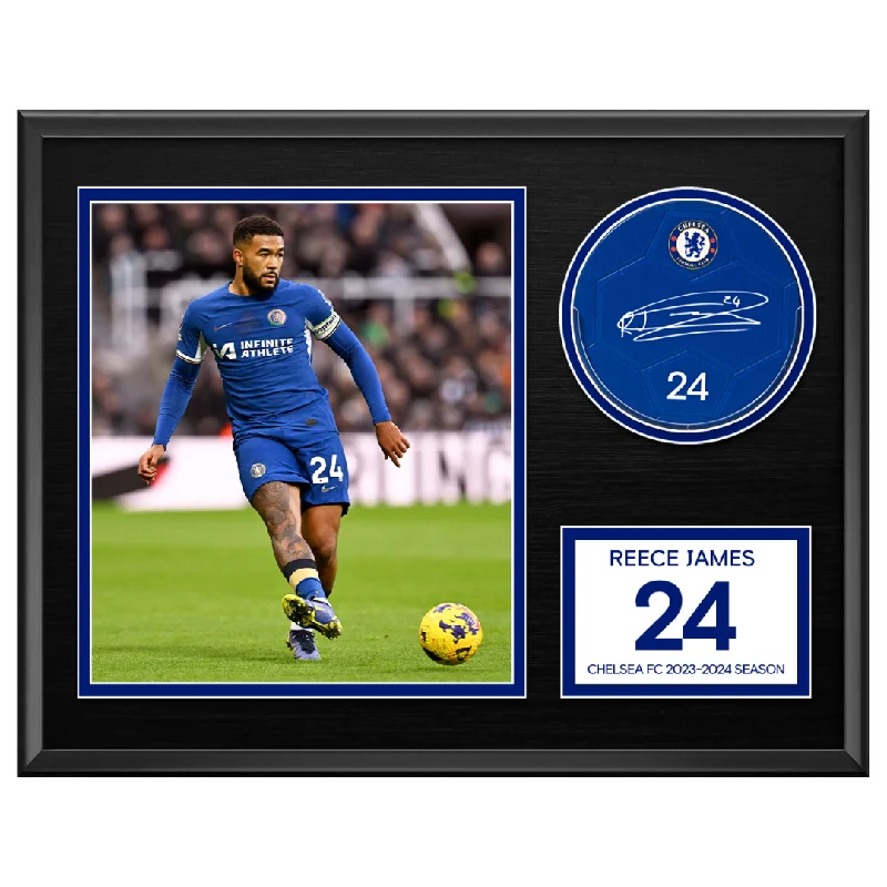 Reece James Framed Signable and Image for the biggest Chelsea FC fans