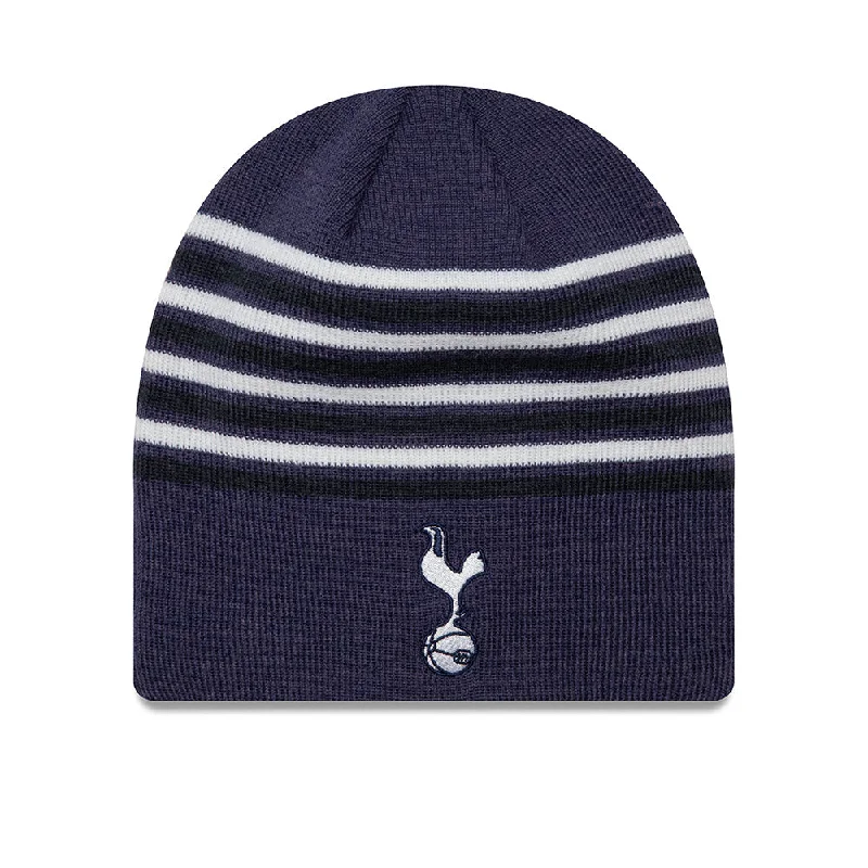 EPL Knit Hat Beanie Striped Skull Tottenham Hotspur FC