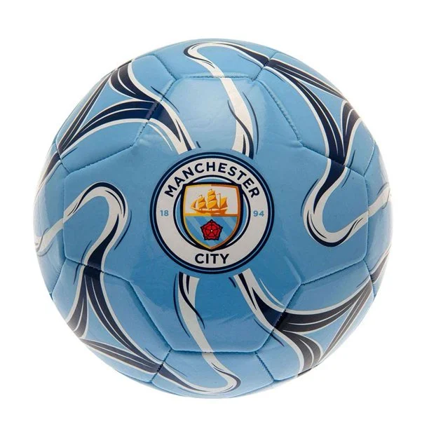 EPL Soccer Ball Mini Size 1 Cosmos Sky Blue Manchester City FC