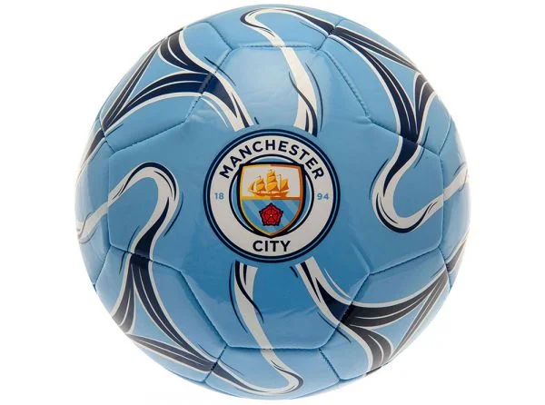 EPL Soccer Ball Regulation Size 5 Cosmos Sky Blue Manchester City FC