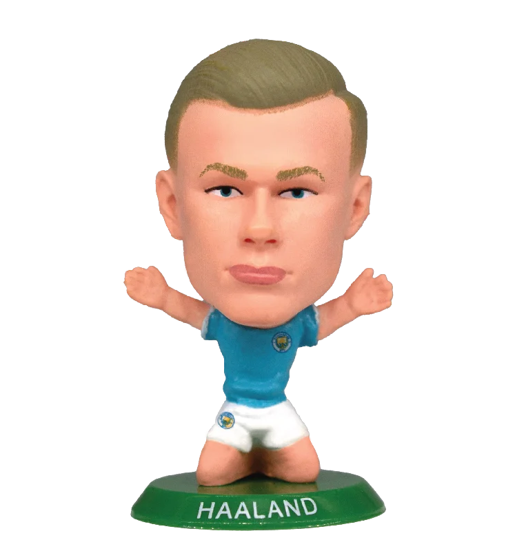 Soccerstarz - Manchester City - Erling Haaland - Home Kit (Classic Kit)