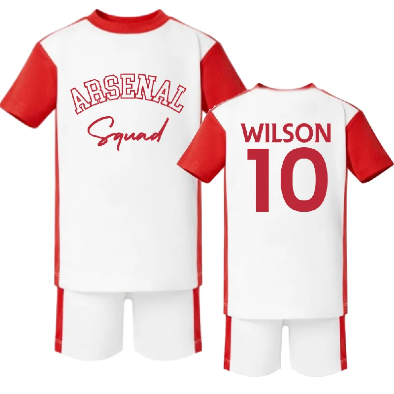 Footeez Arsenal Squad Personalised Team Kit Set