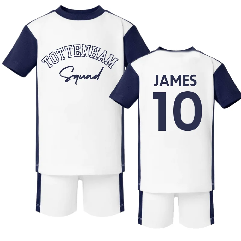 Footeez Tottenham Squad Personalised Team Kit Set