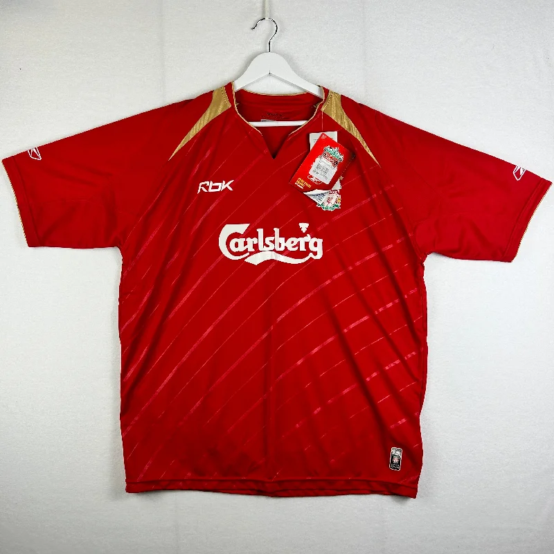 Liverpool 2005-2006 European Home Shirt - XL - New with Tags