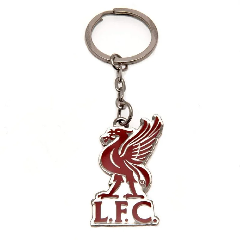 LIVERPOOL METAL CREST KEYRING