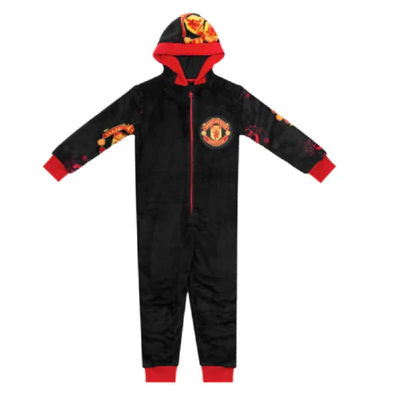 Man Utd Official Fleece Kids Onesie