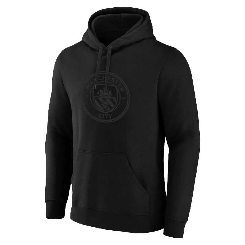 Manchester City Adult Blackout Pullover Hoodie