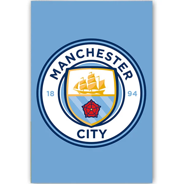 Manchester City Crest Poster