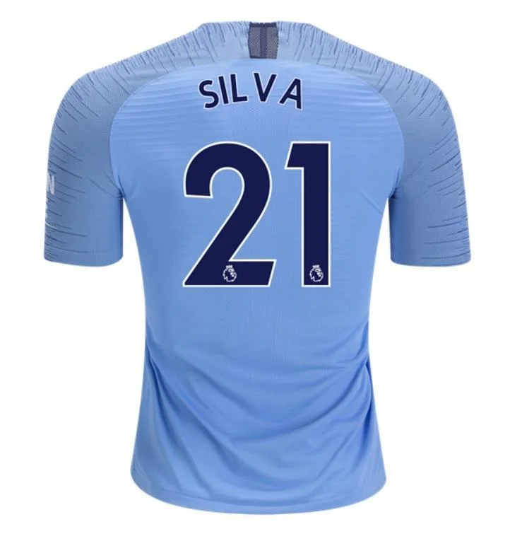 Manchester City Silva Home Jersey 2018/19