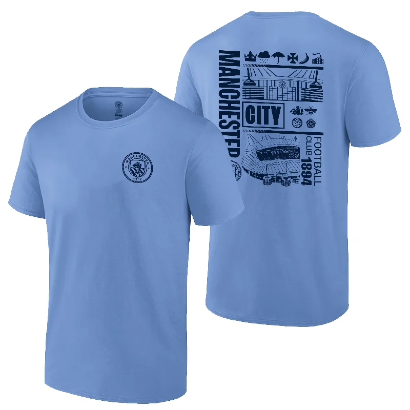 Manchester City FC Adult City Stadium T-Shirt