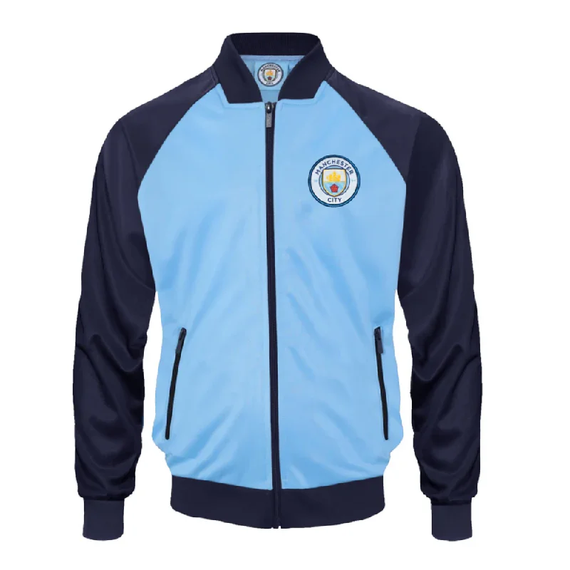 Manchester City FC Boys Track Jacket