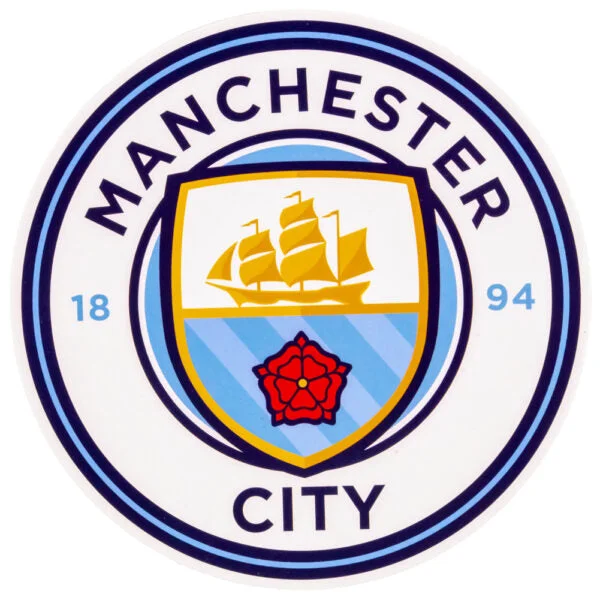 Manchester City FC Crest Car Sticker