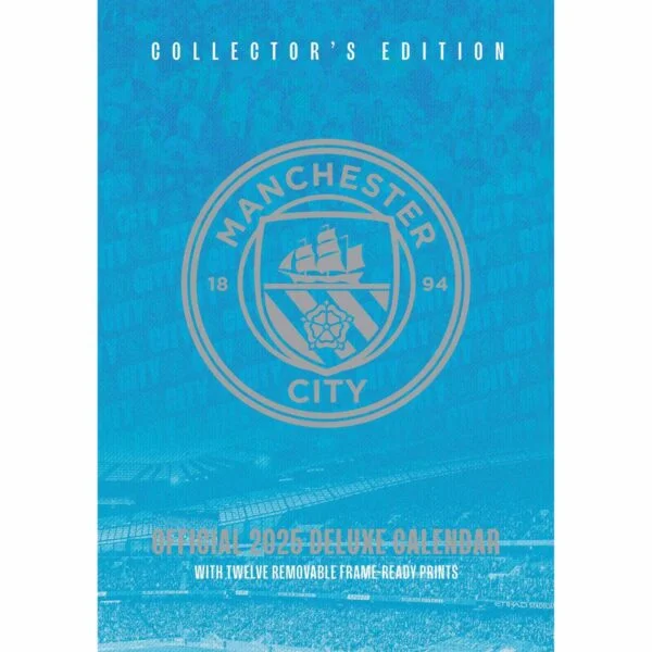 Manchester City FC Deluxe Calendar 2025