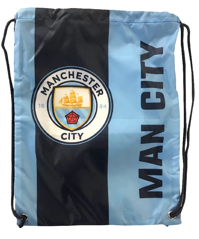 Manchester City FC Logo Drawstring Cinch Bag