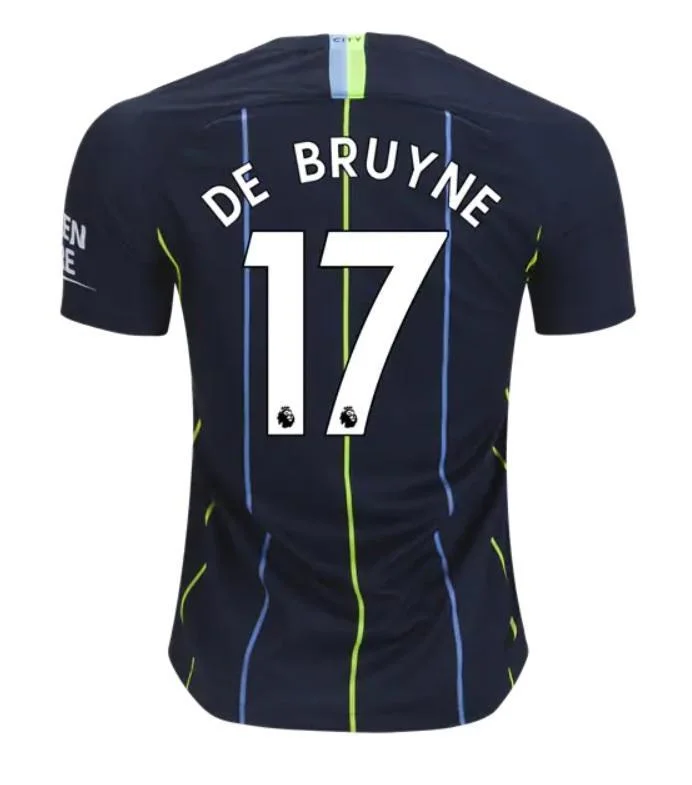 Manchester City De Bruyne Away Jersey 2018/19