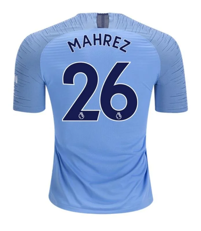 Manchester City Mahrez Home Jersey 2018/19