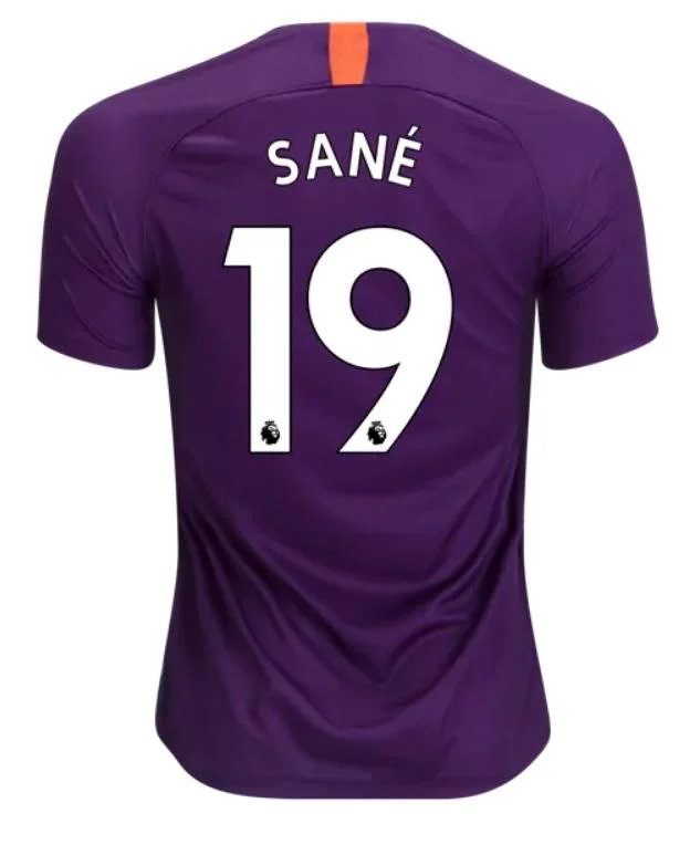 Manchester City Sane Third Jersey 18/19