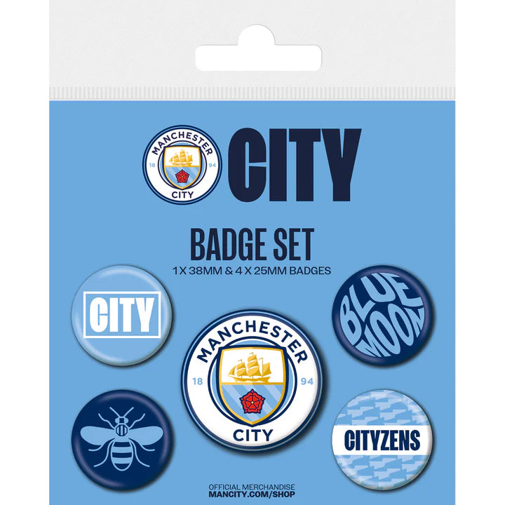 Manchester City (The Cityzens) Badge Pack