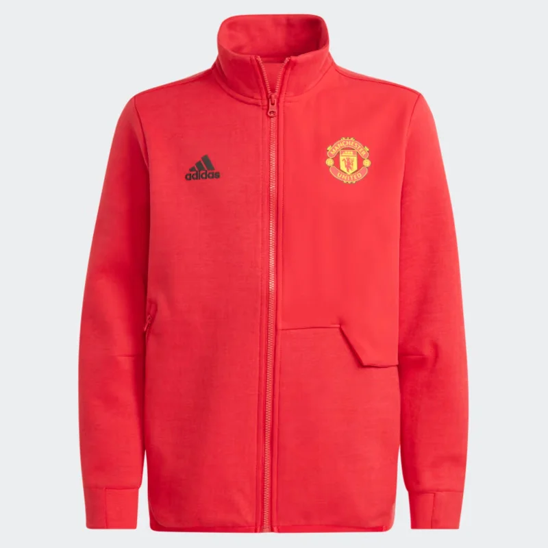 Manchester United FC 2023/24 Anthem Kids Jacket by Adidas