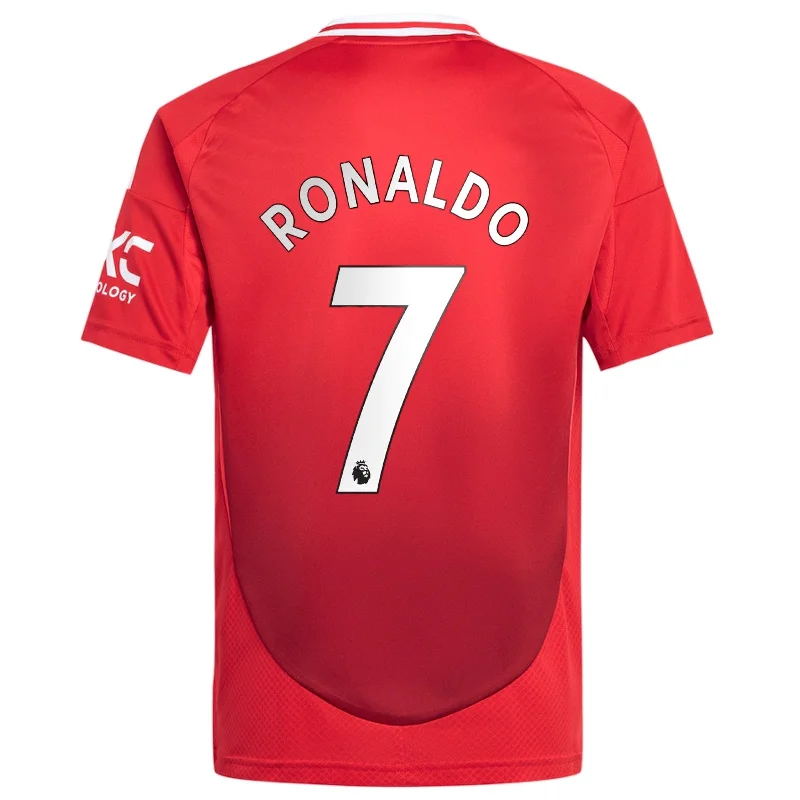 Manchester United FC 2024/25 Kid's Ronaldo 7 Home Jersey Football Soccer by adidas