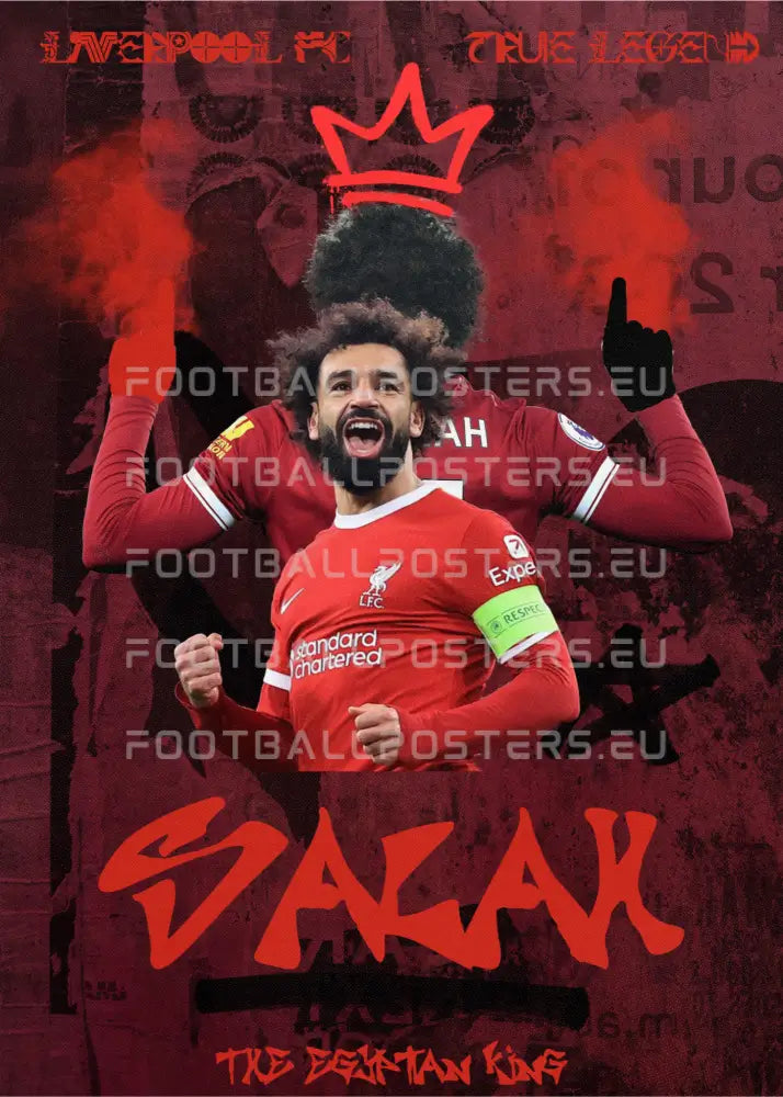 Mohammed Salah "Egyptian King" | Poster