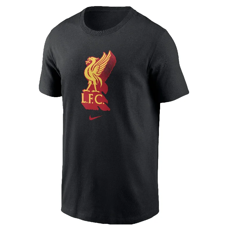 Nike Liverpool Crest T-Shirt 24/25 (Black)