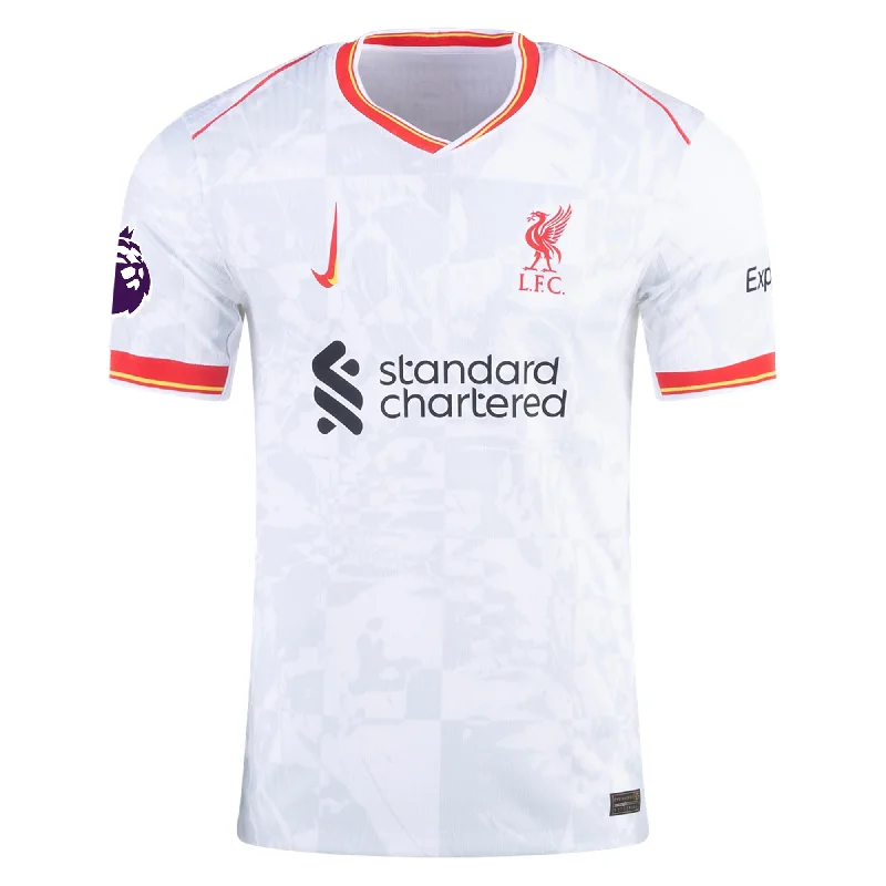 Nike Liverpool Authentic Third Jersey w/ EPL Patch 24/25 (White/Pure Platinum)