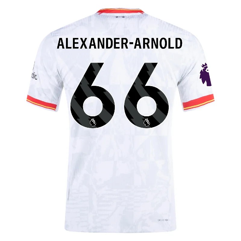 Nike Liverpool Authentic Trent Alexander-Arnold Third Jersey w/ EPL Patch 24/25 (White/Pure Platinum)