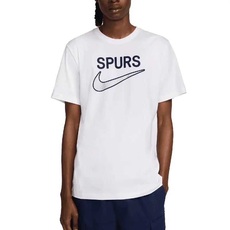 Nike Tottenham Swoosh T-Shirt (White)