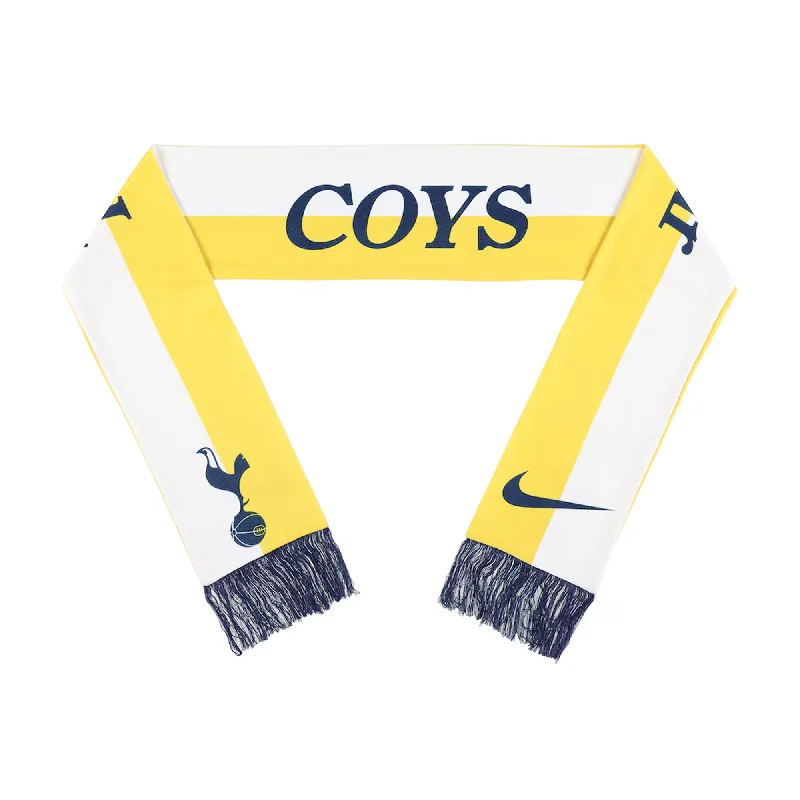 Nike Tottenham Verbiage Scarf 24/25 (White/Yellow)